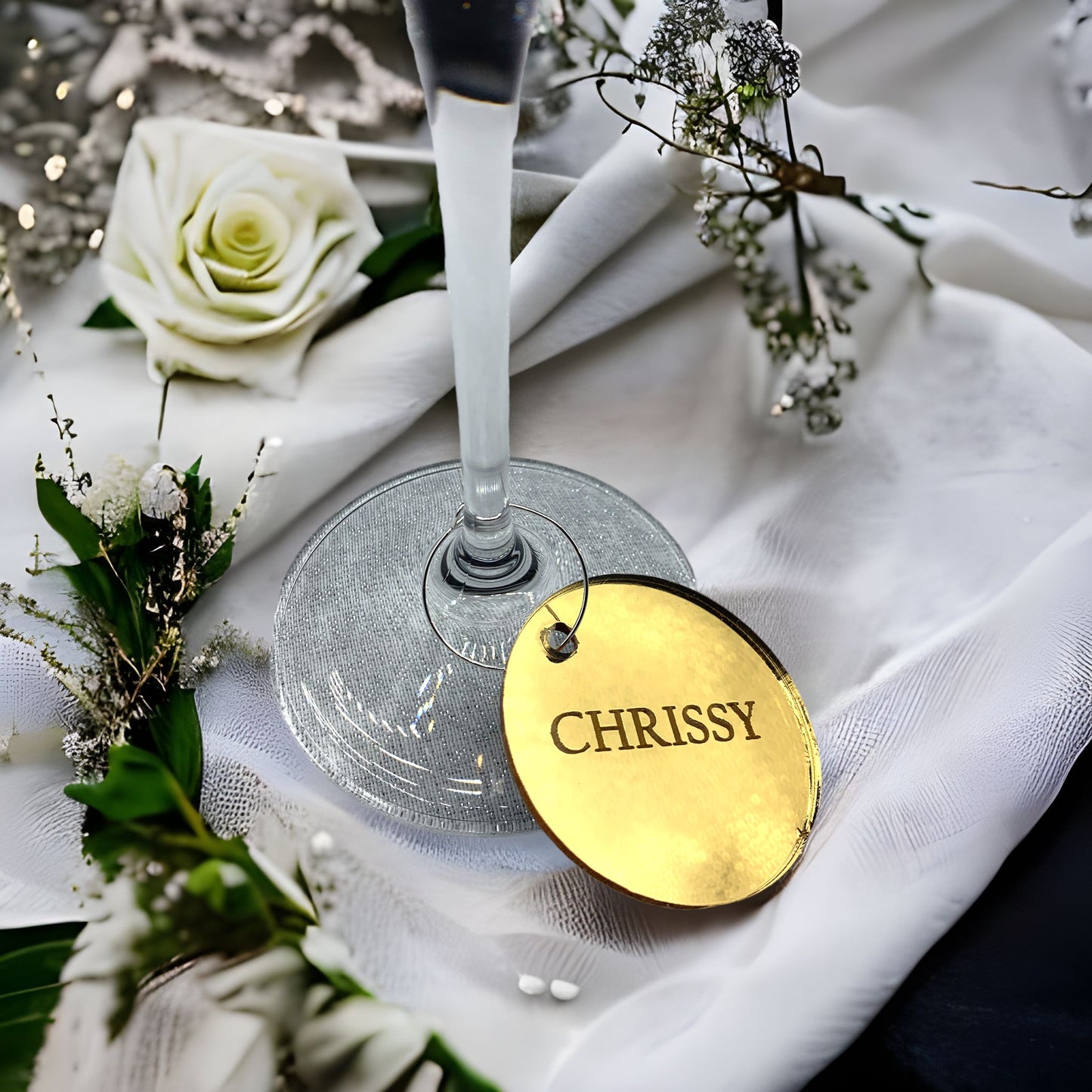 Personalised Party Drink Charms