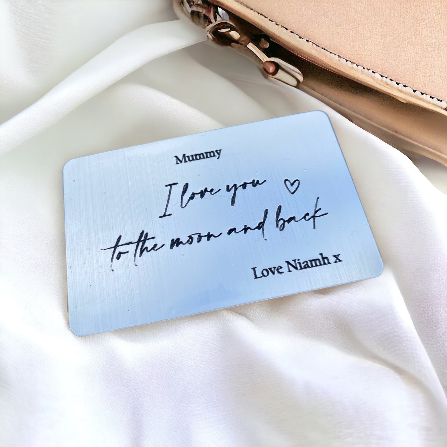 Personalised Wallet Card