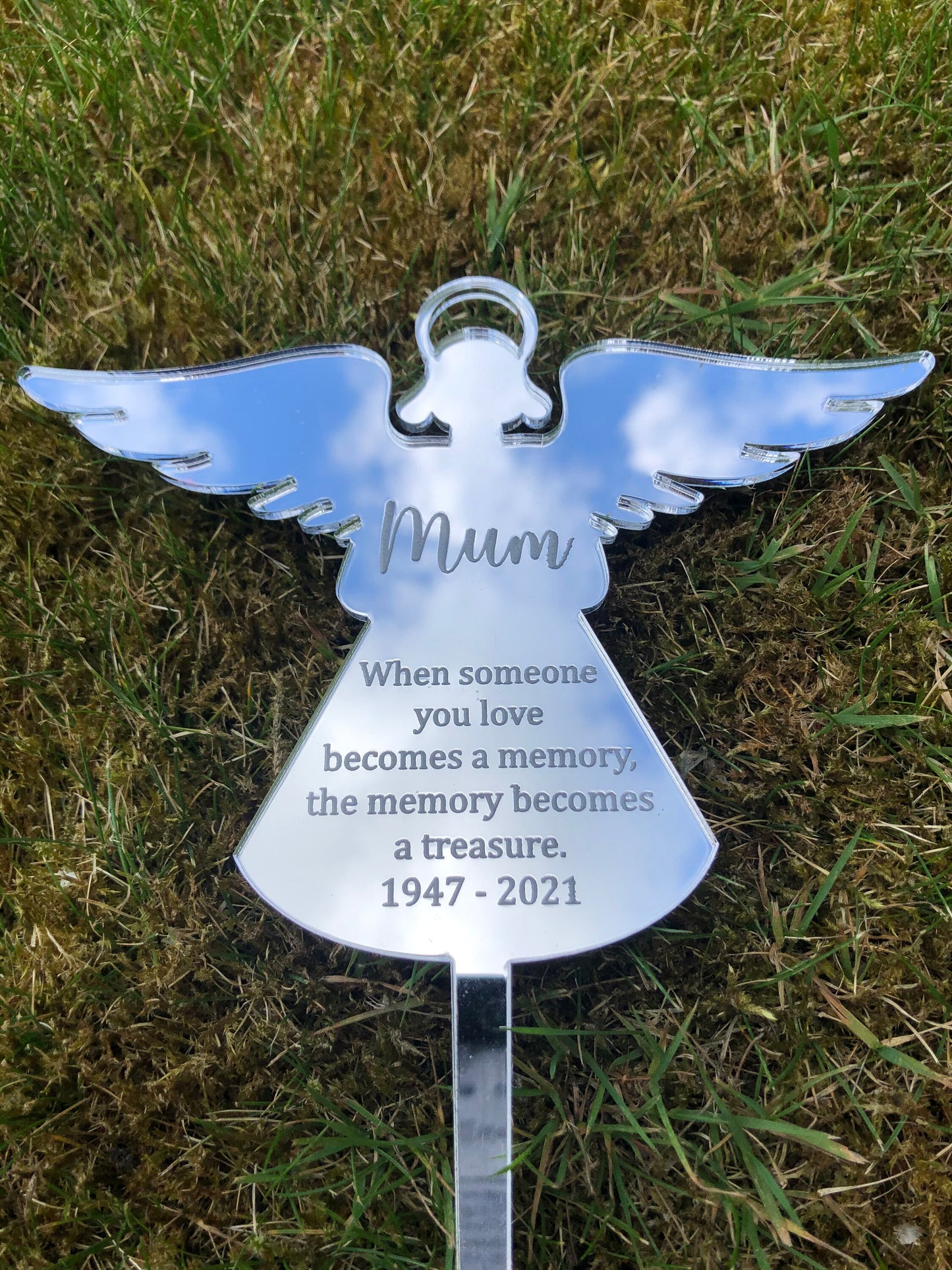 Angel Memorial Plaque