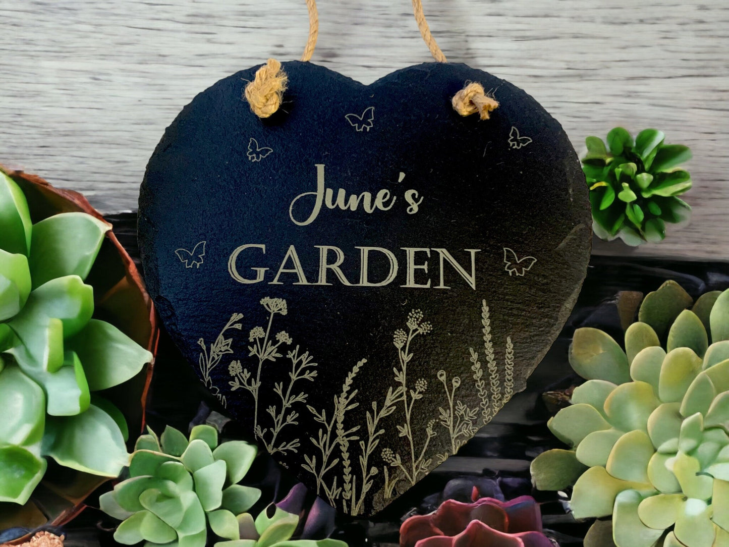 Personalised Garden Slate