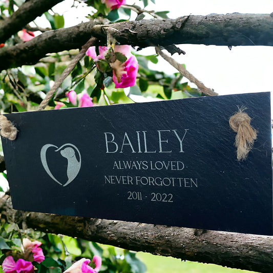 Hanging Dog Memorial Plaque