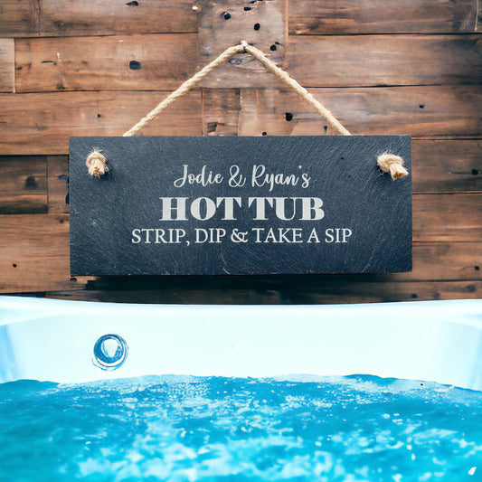 Hot Tub Sign