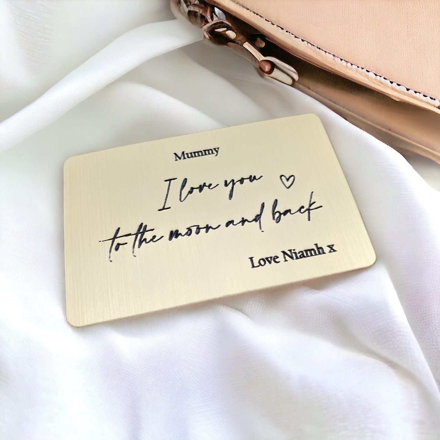 Personalised Wallet Card