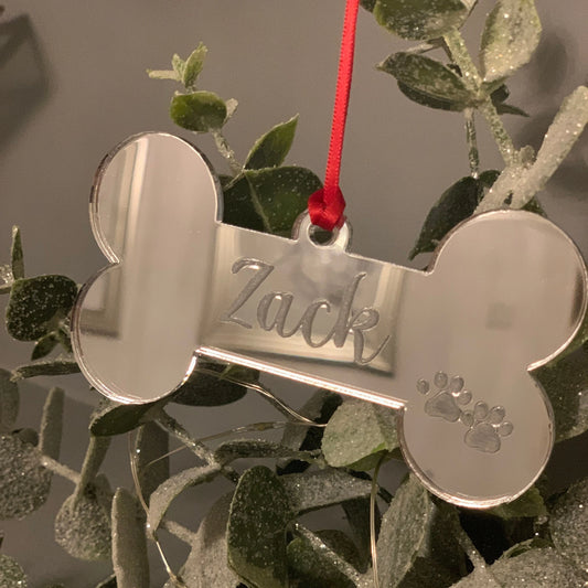 Personalised Pet Christmas Bauble