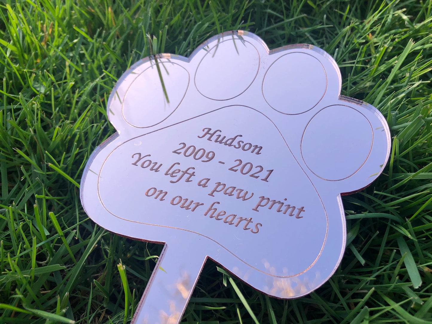 Pet Memorial Plaque
