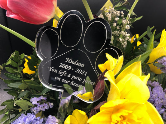 Pet Memorial Plaque